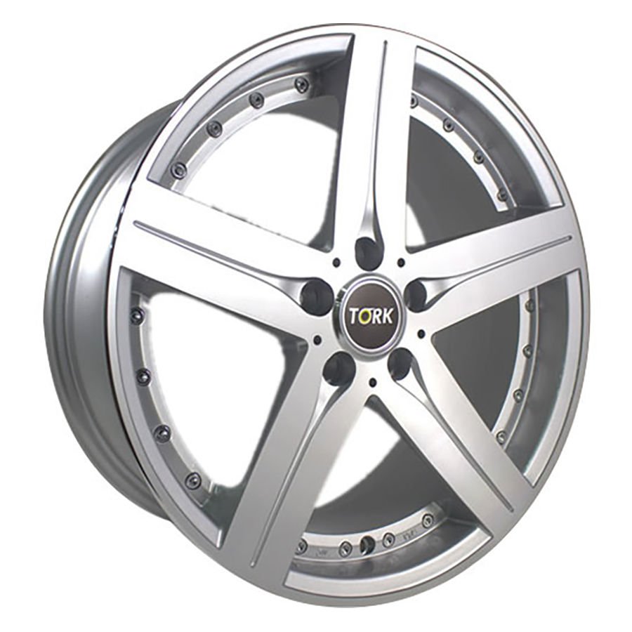 Tiryakiler 17J 5X105 7.5X17 ET32 73.1 Silver TORK-821 JANT