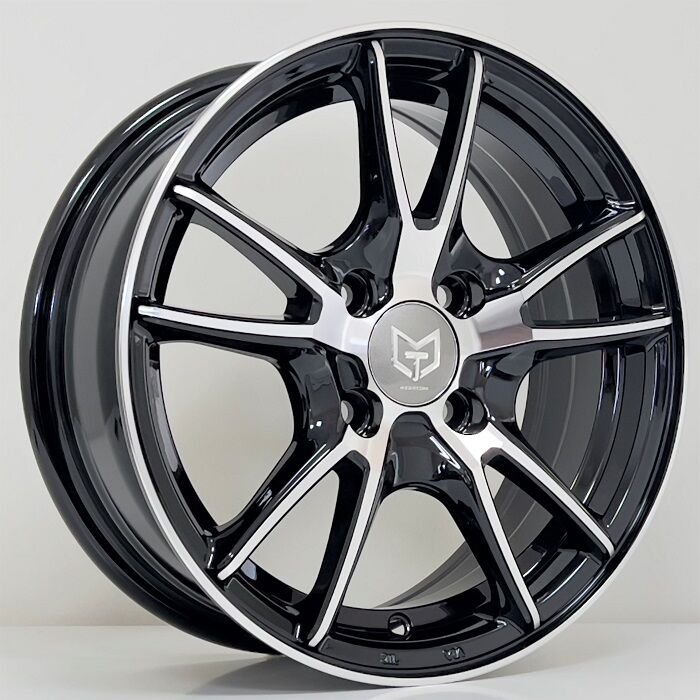 Tiryakiler 14J 4X100 6.0X14 ET35 73.1 BLACK MAC. TORK-3373 JANT