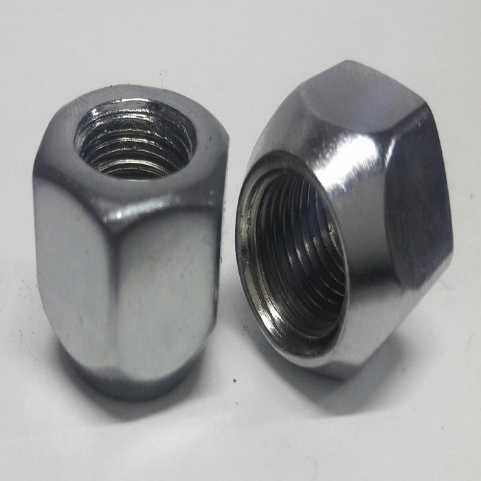 Tiryakiler Ford Connect/Fiesta/Focus/Mondeo Demir Jant Kromajlı Açık Bijon Somunu M12X1.50X16mm 19AA Jant Somunları