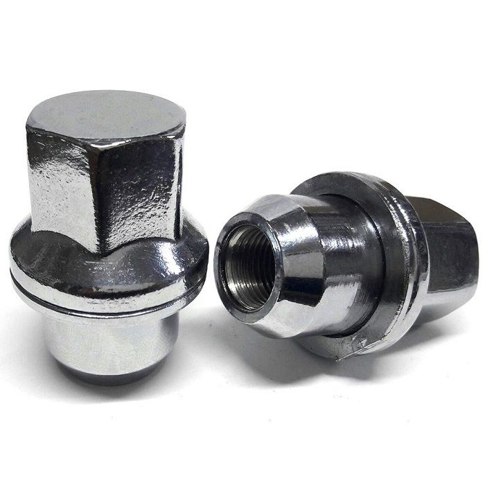 Tiryakiler Landrover Defender Orjinal Çelik Jant Pullu Kromajlı Bijon Somunu M16X1.50X54mm 27AA Jant Somunları