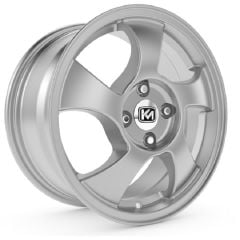 Kormetal 15J 4X100 6.5X15 ET35 67.1 Silver Osaka KM-455 JANT