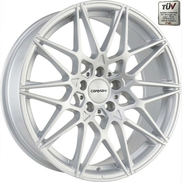 Kormetal 18J 5X112 8.0X18 ET45 66.6 Silver CA-18 JANT