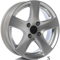 Kormetal 15J 4X108 6.5X15 ET20 65.1 Silver P-01541 JANT
