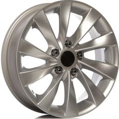 Kormetal 18J 5X112 8.0X18 ET45 57.1 Silver W-01851 JANT
