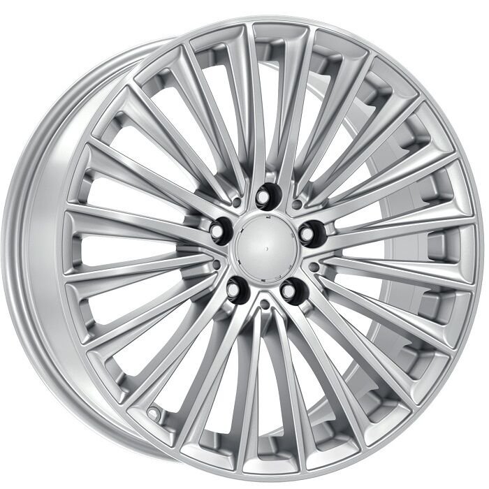 Kormetal 17J 5X112 7.5X17 ET45 66.6 Silver DY-987 JANT