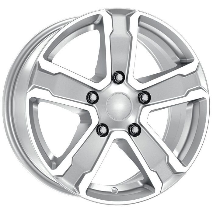 Kormetal 16J 5x130 7.0X16 ET50 78.1 Silver Diamond DY-1226 JANT
