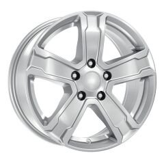 Kormetal 16J 5x130 7.0X16 ET50 78.1 Silver DY-1226 JANT