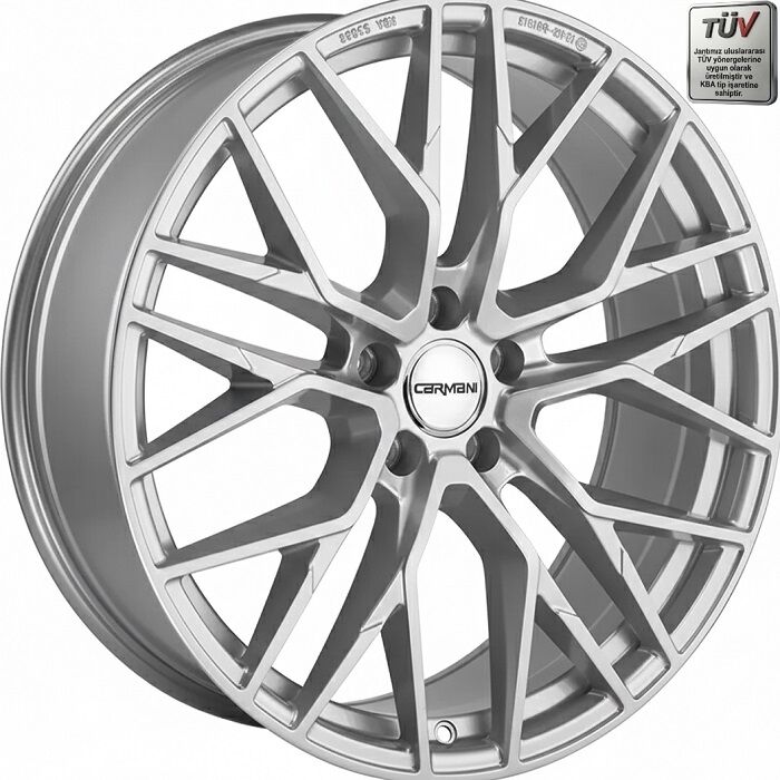 Kormetal 18J 5X100 8.0X18 ET40 63.4 Silver CA-20 JANT