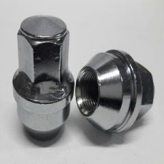 Tiryakiler Ford Transit/Custom/Jumbo Yeni Model Çelik Jant Full Kromajlı Bijon Somunu M14X1.50X42mm 21AA Jant Somunları