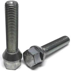 Tiryakiler Orjinal Uzun Çelik Jant Bijonu M12X1.50X50mm 17AA Jant Bijonları