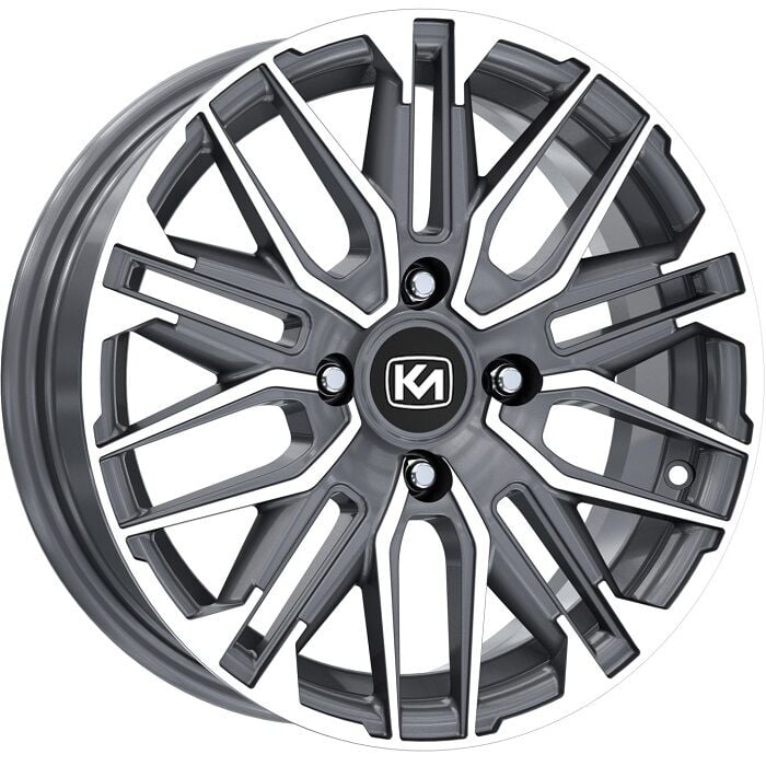 Kormetal 15J 4X100 6.0X16 ET35 67.1 GUN MAC. KM-845 JANT