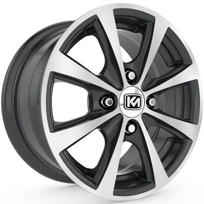 Kormetal 13J 4X100 5.5X13 ET28 67.1 Silver KM-773 JANT