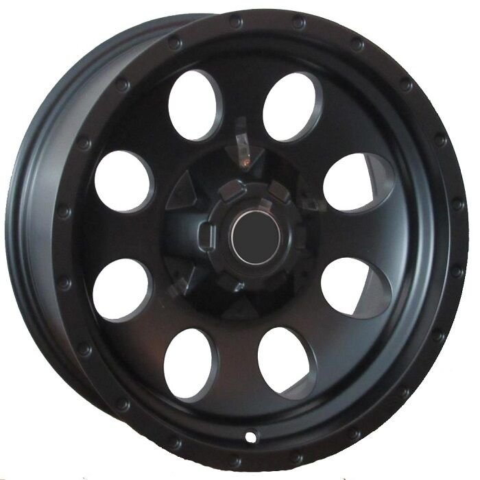Kormetal 16J 5X112 8.0X16 ET(-5) 66.6 MAT BLACK KM-644 JANT