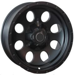 Kormetal 16J 5X112 8.0X16 ET(-5) 66.6 MAT BLACK KM-644 JANT